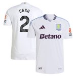 Aston Villa aston villa adidas away authentic shirt 2024-25 with cash 2 printing Collection | AVFC Jerseys & Fan Gear