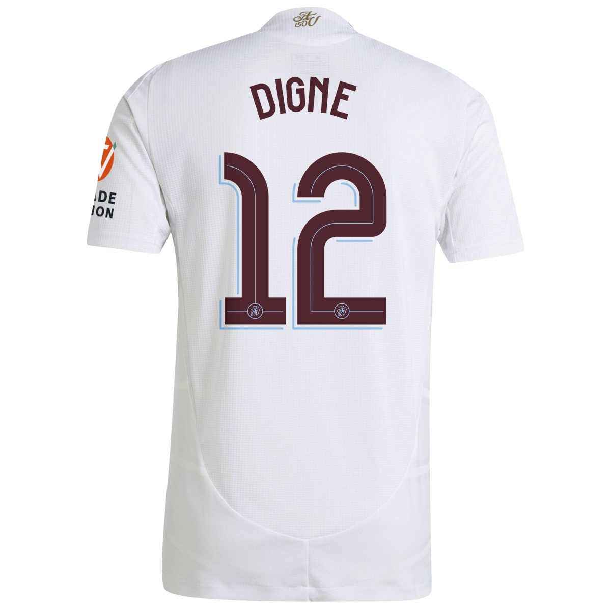 Aston Villa aston villa adidas away authentic shirt 2024-25 with digne 12 cup printing Collection | AVFC Jerseys & Fan Gear