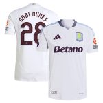 Aston Villa aston villa adidas away authentic shirt 2024-25 with gabi nunes 28 cup printing Collection | AVFC Jerseys & Fan Gear