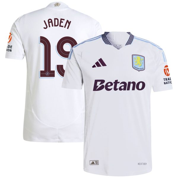 Aston Villa aston villa adidas away authentic shirt 2024-25 with jaden 19 cup printing Collection | AVFC Jerseys & Fan Gear
