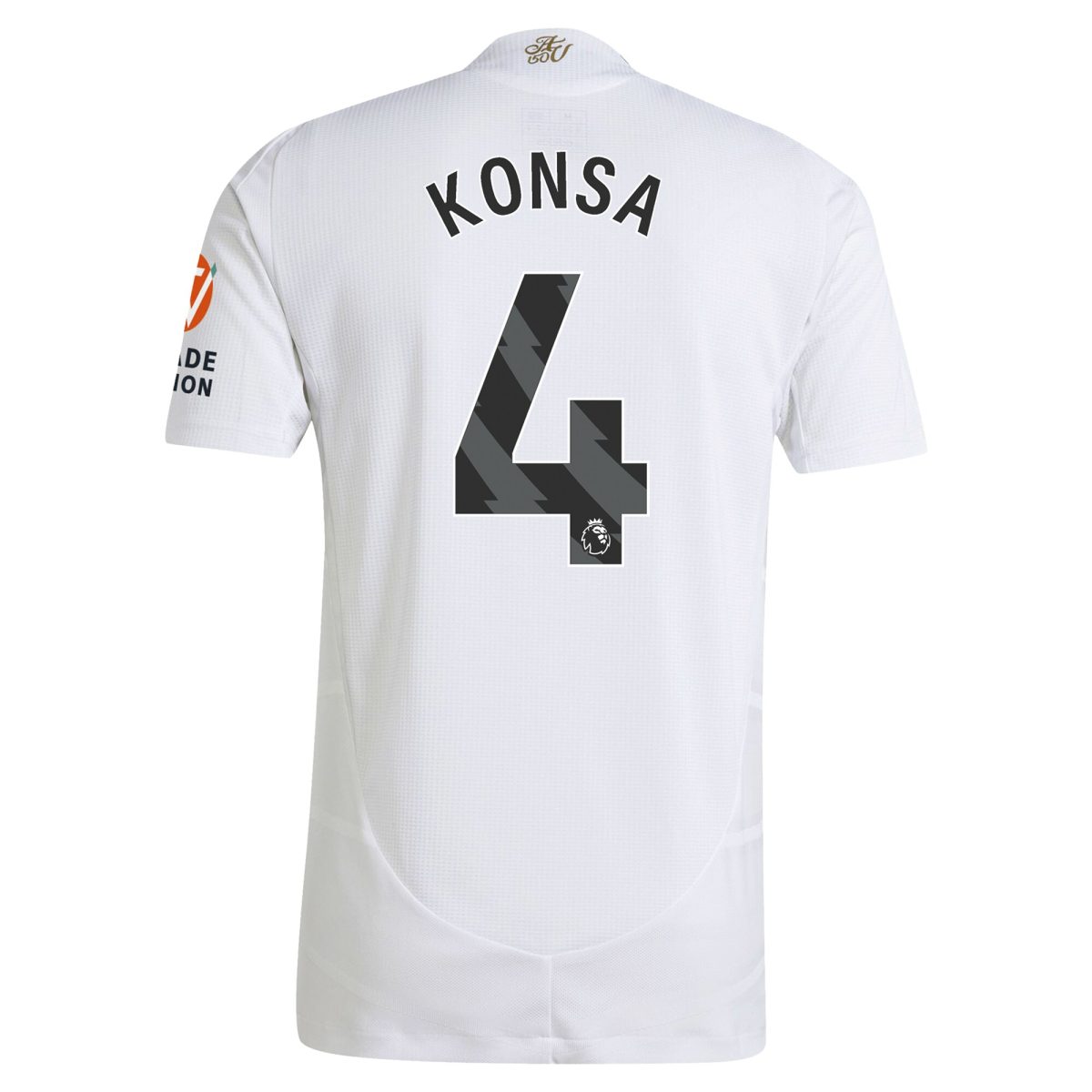 Aston Villa aston villa adidas away authentic shirt 2024-25 with konsa 4 printing Collection | AVFC Jerseys & Fan Gear