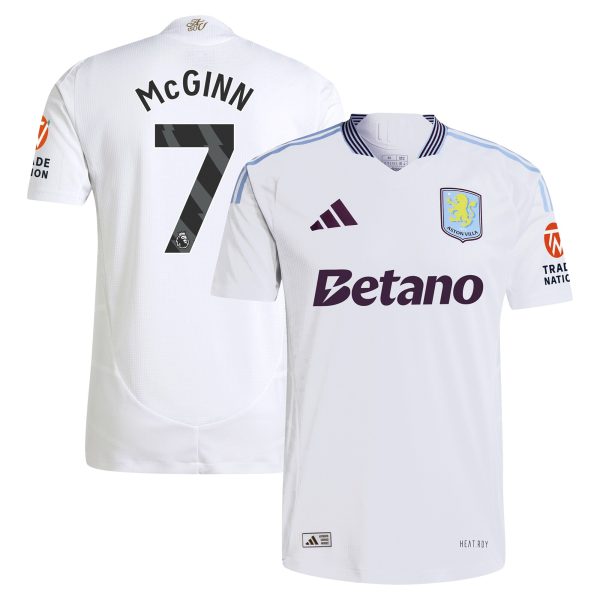 Aston Villa aston villa adidas away authentic shirt 2024-25 with mcginn 7 printing Collection | AVFC Jerseys & Fan Gear