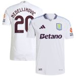 Aston Villa aston villa adidas away authentic shirt 2024-25 with nedeljković 20 cup printing Collection | AVFC Jerseys & Fan Gear