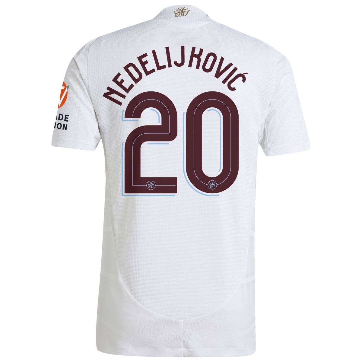 Aston Villa aston villa adidas away authentic shirt 2024-25 with nedeljković 20 cup printing Collection | AVFC Jerseys & Fan Gear