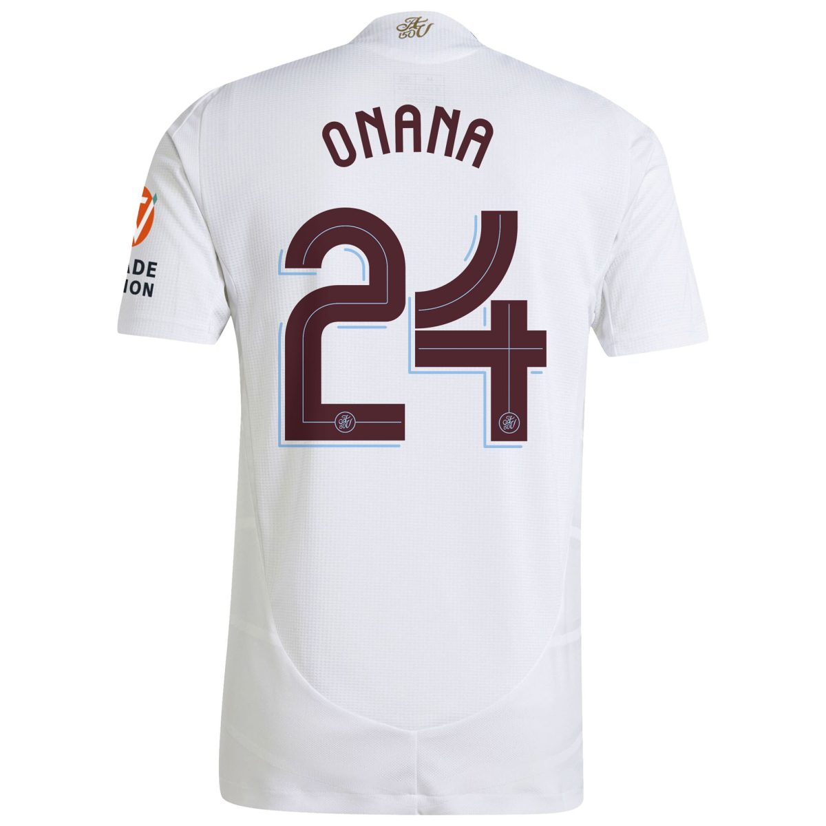 Aston Villa aston villa adidas away authentic shirt 2024-25 with onana 24 cup printing Collection | AVFC Jerseys & Fan Gear