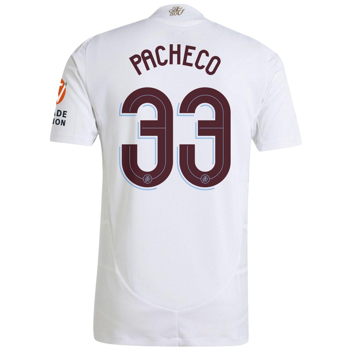 Aston Villa aston villa adidas away authentic shirt 2024-25 with pacheco 33 cup printing Collection | AVFC Jerseys & Fan Gear