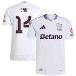 Aston Villa aston villa adidas away authentic shirt 2024-25 with pau 14 cup printing Collection | AVFC Jerseys & Fan Gear