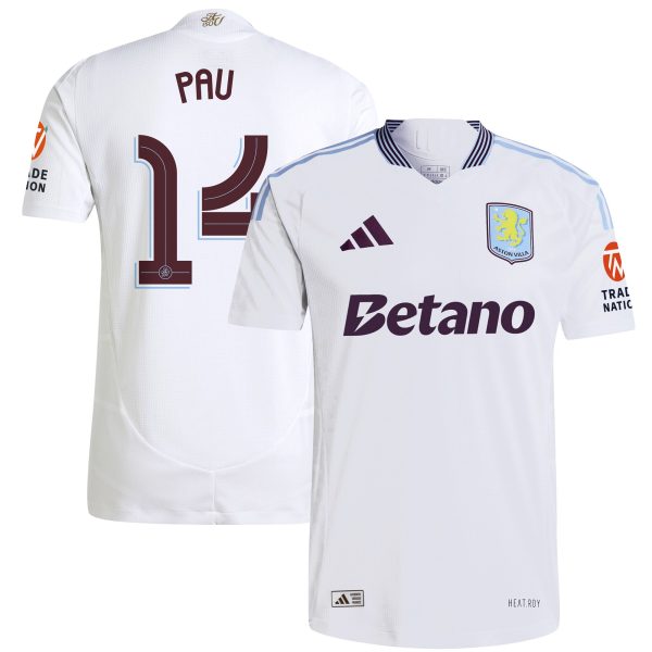 Aston Villa aston villa adidas away authentic shirt 2024-25 with pau 14 cup printing Collection | AVFC Jerseys & Fan Gear