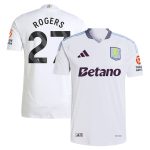 Aston Villa aston villa adidas away authentic shirt 2024-25 with rogers 27 printing Collection | AVFC Jerseys & Fan Gear