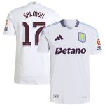 Aston Villa aston villa adidas away authentic shirt 2024-25 with salmon 17 cup printing Collection | AVFC Jerseys & Fan Gear