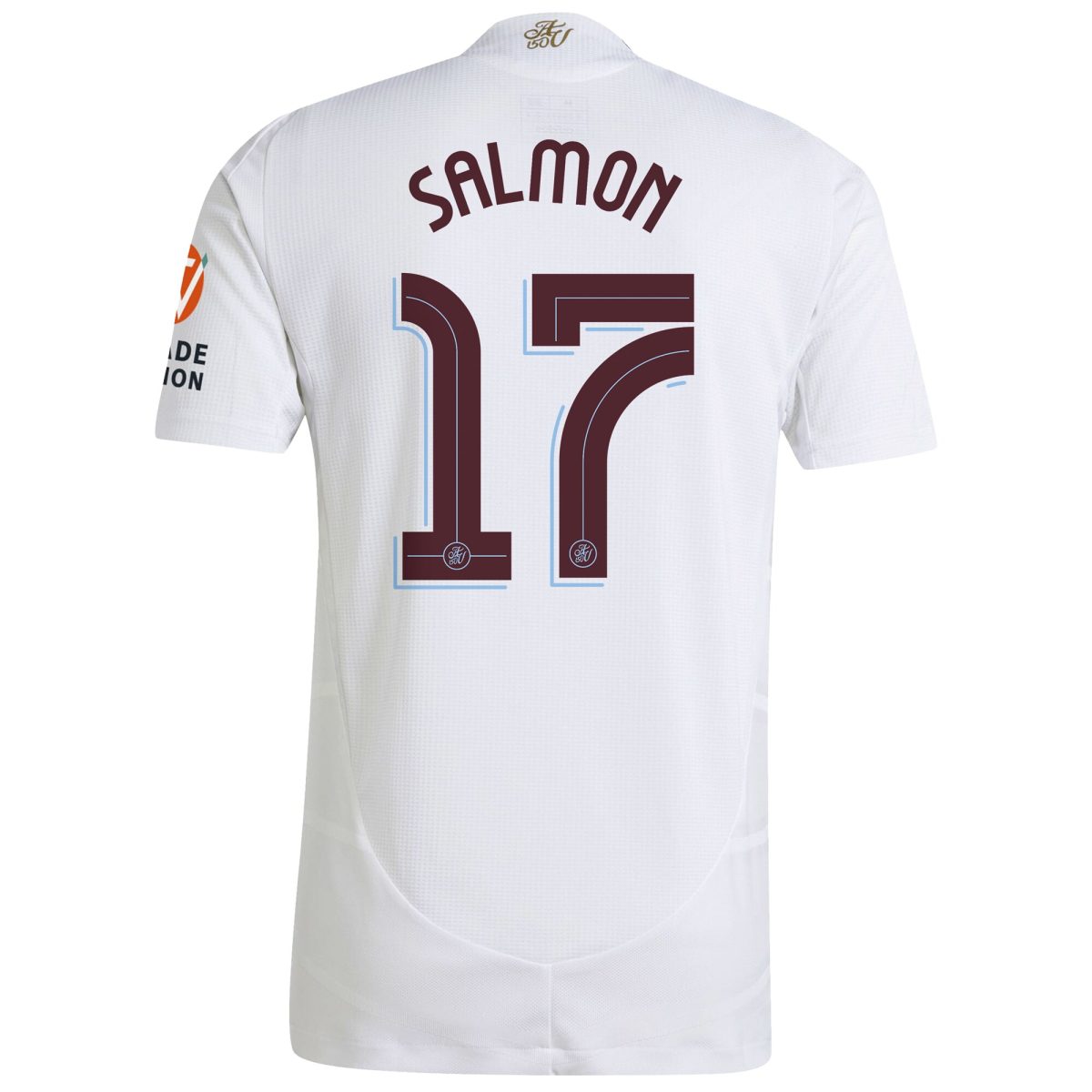 Aston Villa aston villa adidas away authentic shirt 2024-25 with salmon 17 cup printing Collection | AVFC Jerseys & Fan Gear