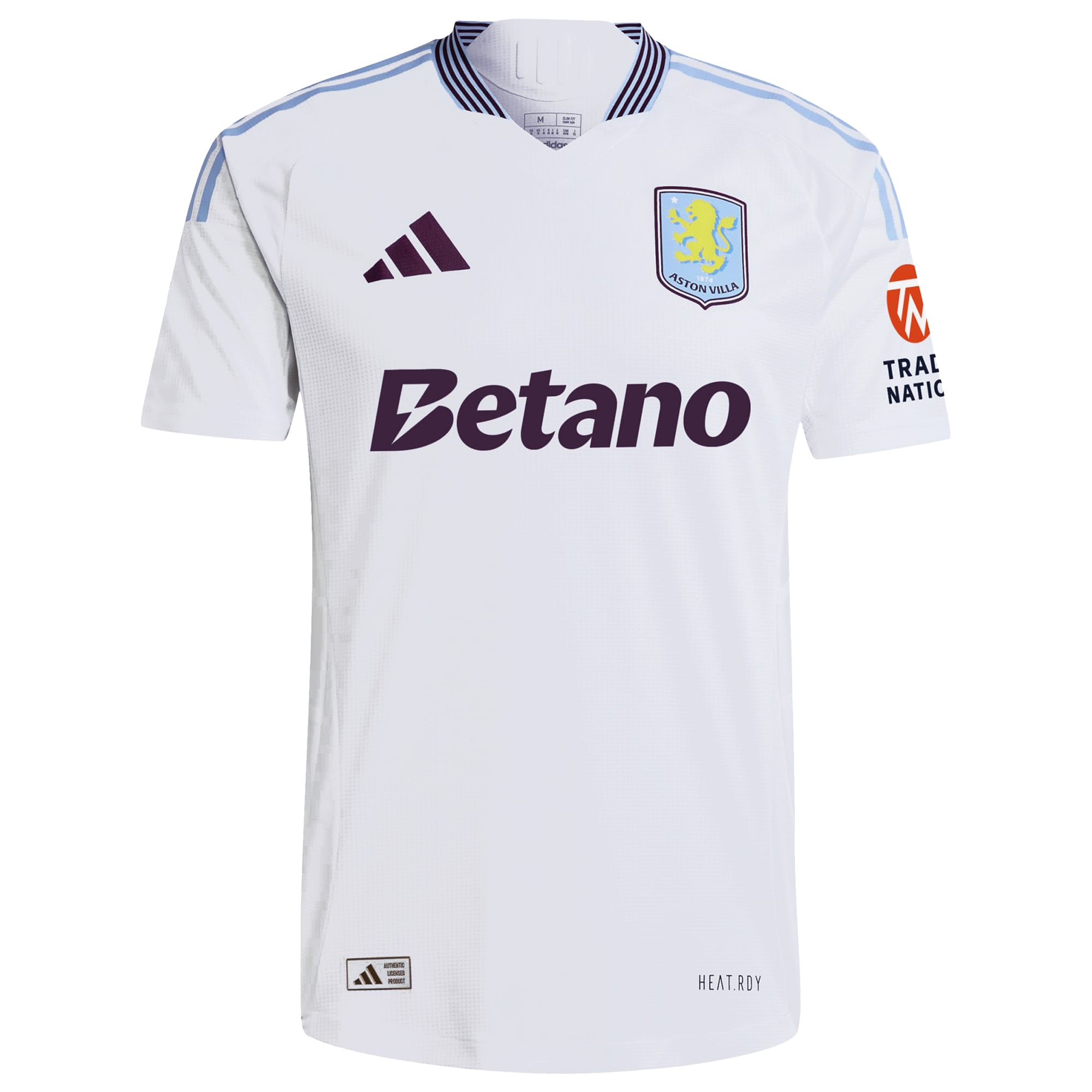 Aston Villa aston villa adidas away authentic shirt 2024-25 with staniforth 5 cup printing Collection | AVFC Jerseys & Fan Gear