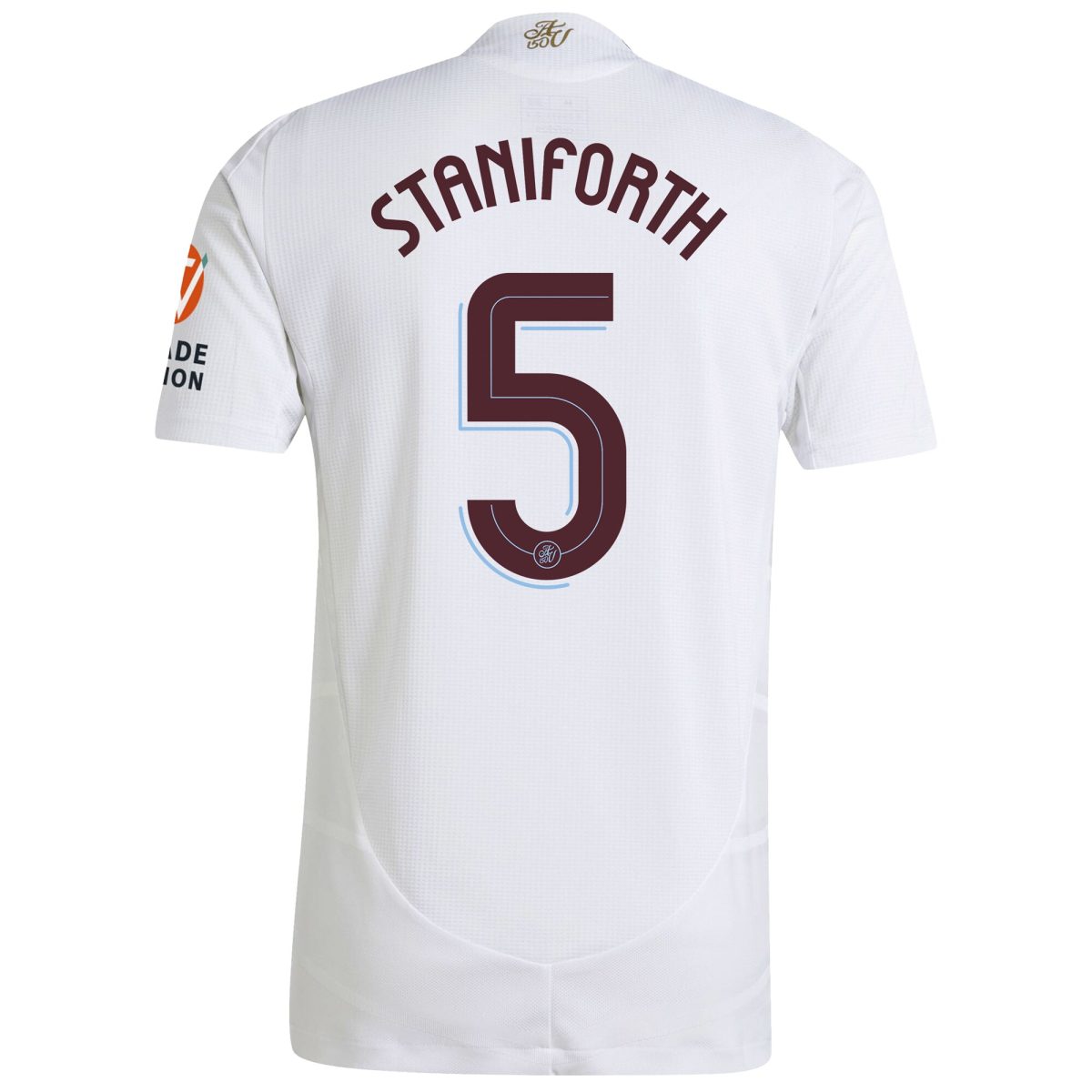 Aston Villa aston villa adidas away authentic shirt 2024-25 with staniforth 5 cup printing Collection | AVFC Jerseys & Fan Gear
