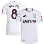 Aston Villa aston villa adidas away authentic shirt 2024-25 with tielemans 8 cup printing Collection | AVFC Jerseys & Fan Gear