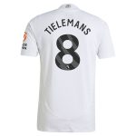 Aston Villa aston villa adidas away authentic shirt 2024-25 with tielemans 8 printing Collection | AVFC Jerseys & Fan Gear