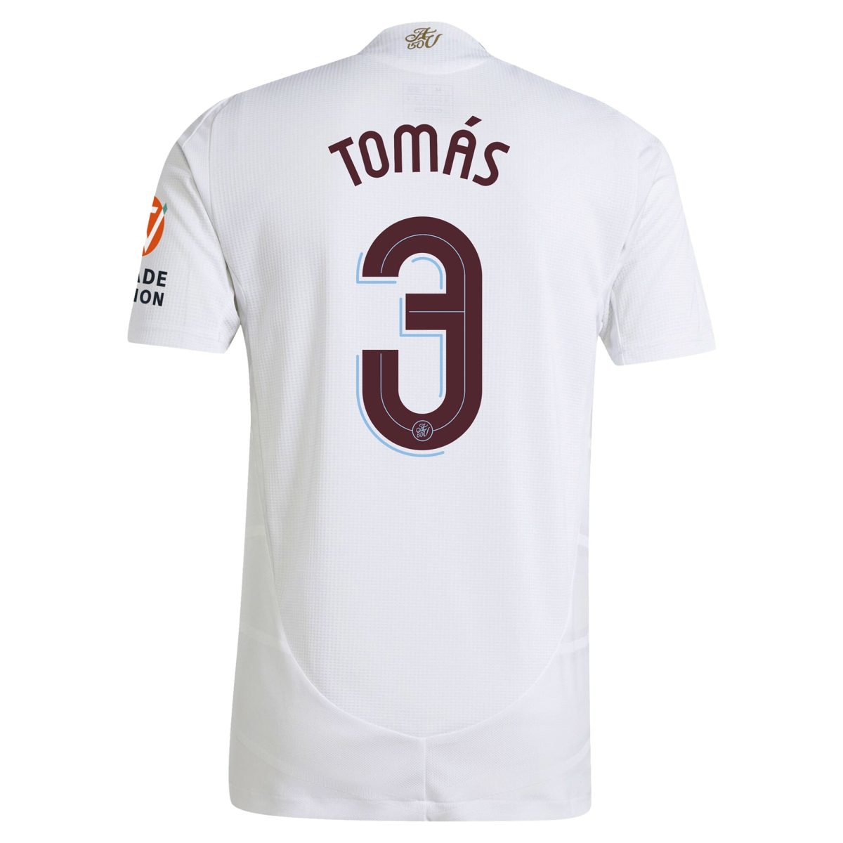Aston Villa aston villa adidas away authentic shirt 2024-25 with tomás 3 cup printing Collection | AVFC Jerseys & Fan Gear
