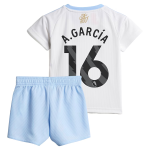 Aston Villa aston villa adidas away baby kit 2024-25 with a.garcía 16 printing Collection | AVFC Jerseys & Fan Gear