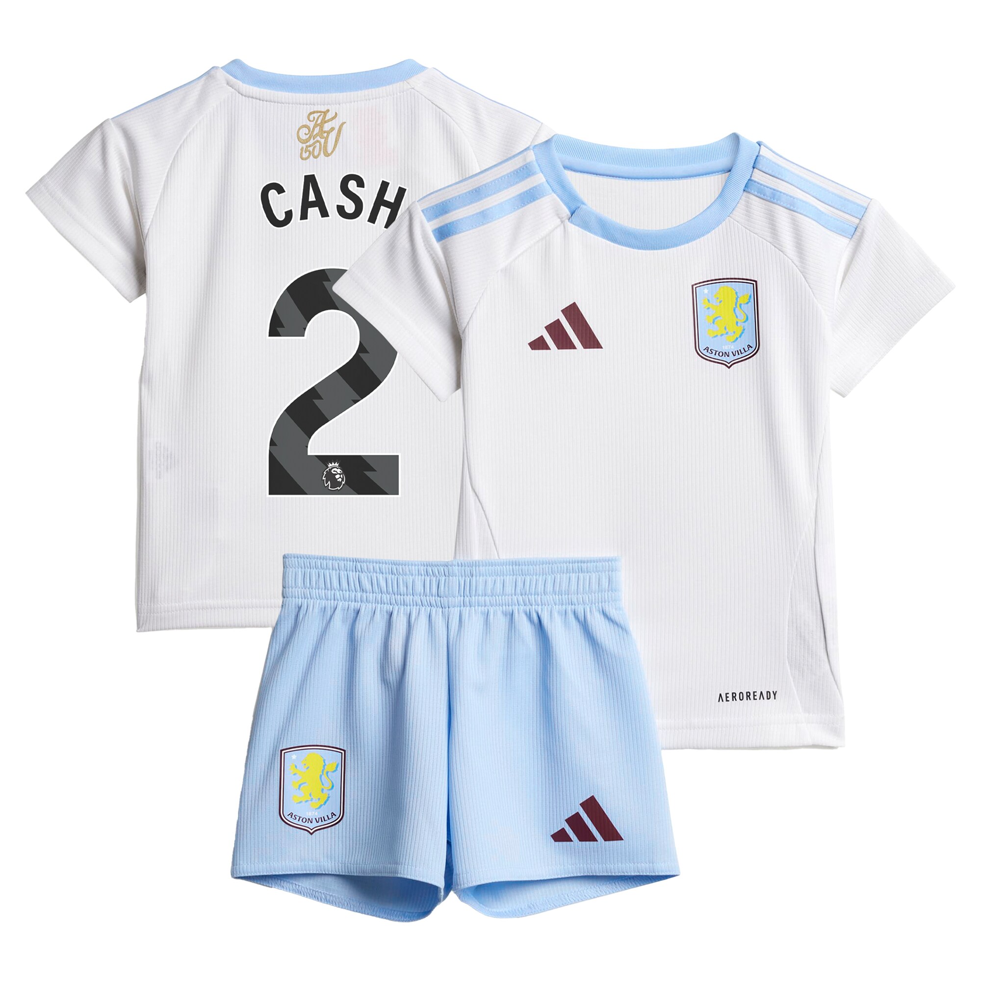 Aston Villa aston villa adidas away baby kit 2024-25 with cash 2 printing Collection | AVFC Jerseys & Fan Gear
