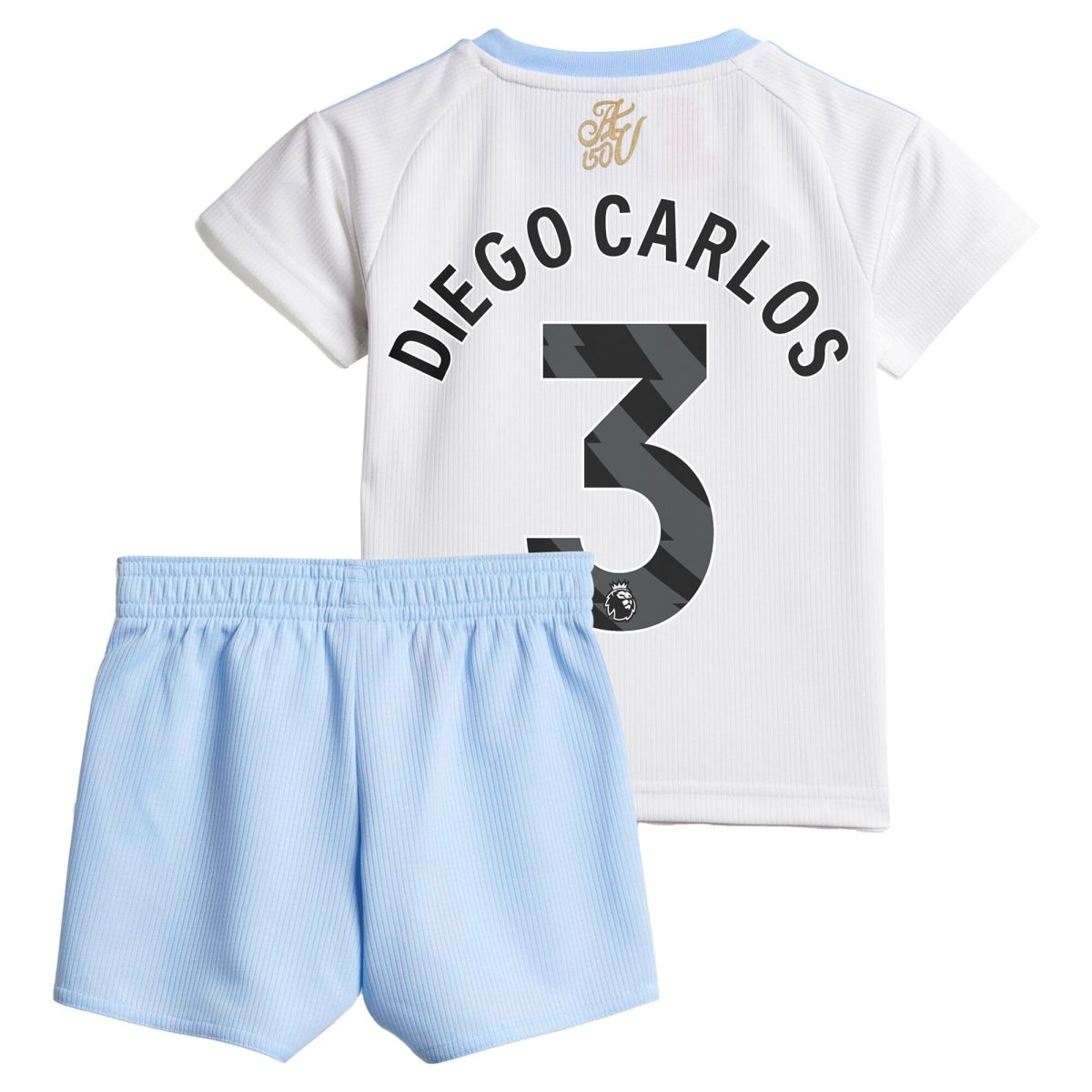 Aston Villa aston villa adidas away baby kit 2024-25 with diego carlos 3 printing Collection | AVFC Jerseys & Fan Gear