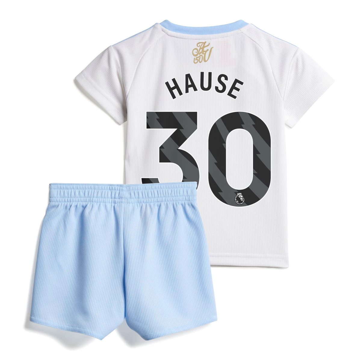 Aston Villa aston villa adidas away baby kit 2024-25 with hause 30 printing Collection | AVFC Jerseys & Fan Gear
