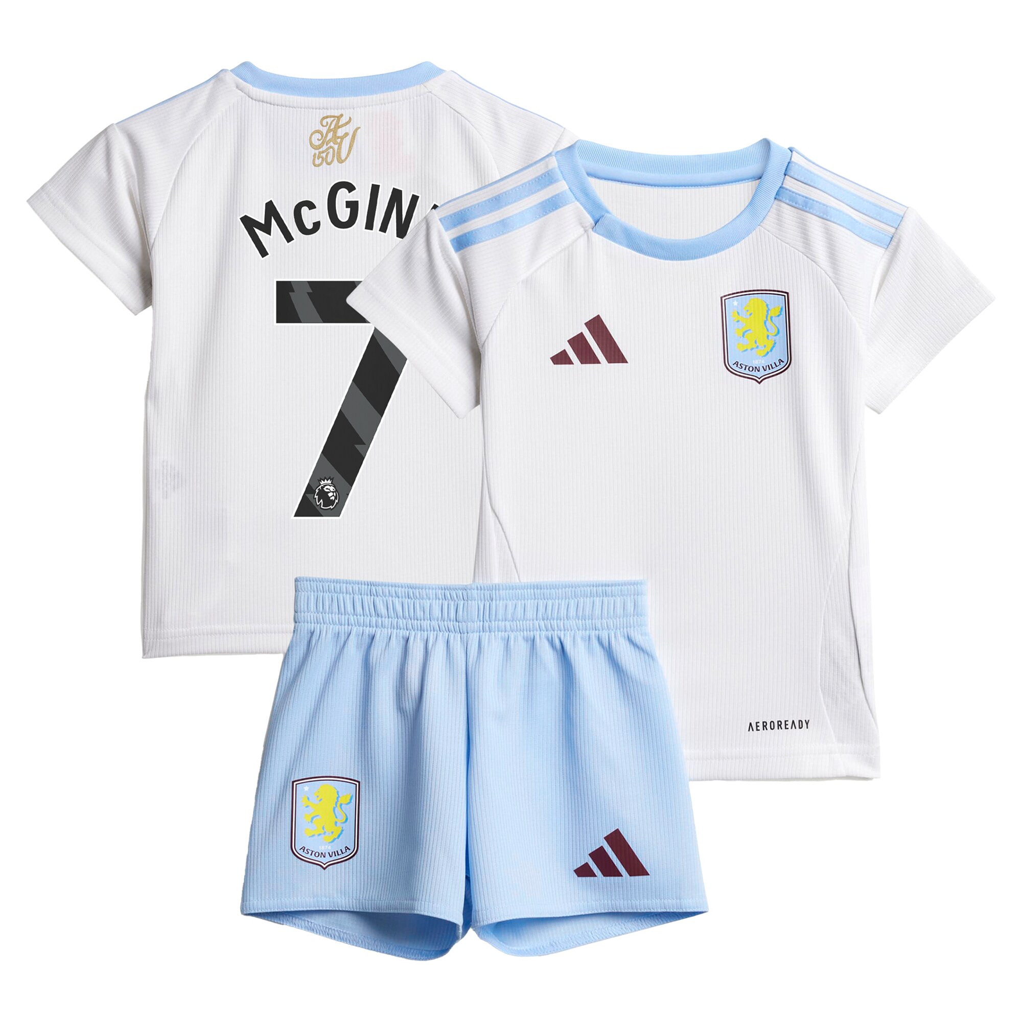 Aston Villa aston villa adidas away baby kit 2024-25 with mcginn 7 printing Collection | AVFC Jerseys & Fan Gear