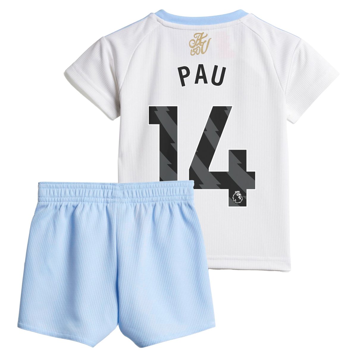 Aston Villa aston villa adidas away baby kit 2024-25 with pau 14 printing Collection | AVFC Jerseys & Fan Gear
