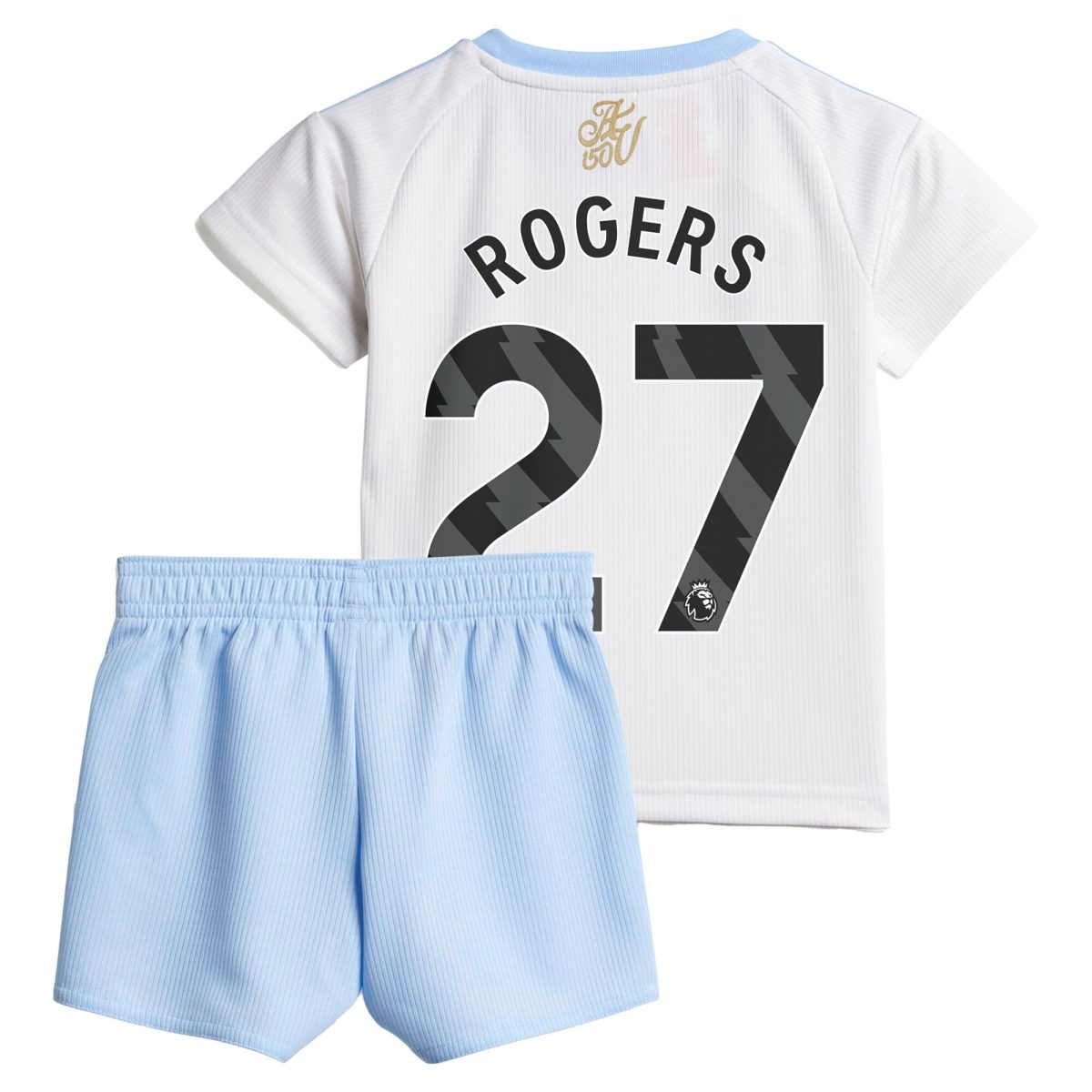 Aston Villa aston villa adidas away baby kit 2024-25 with rogers 27 printing Collection | AVFC Jerseys & Fan Gear