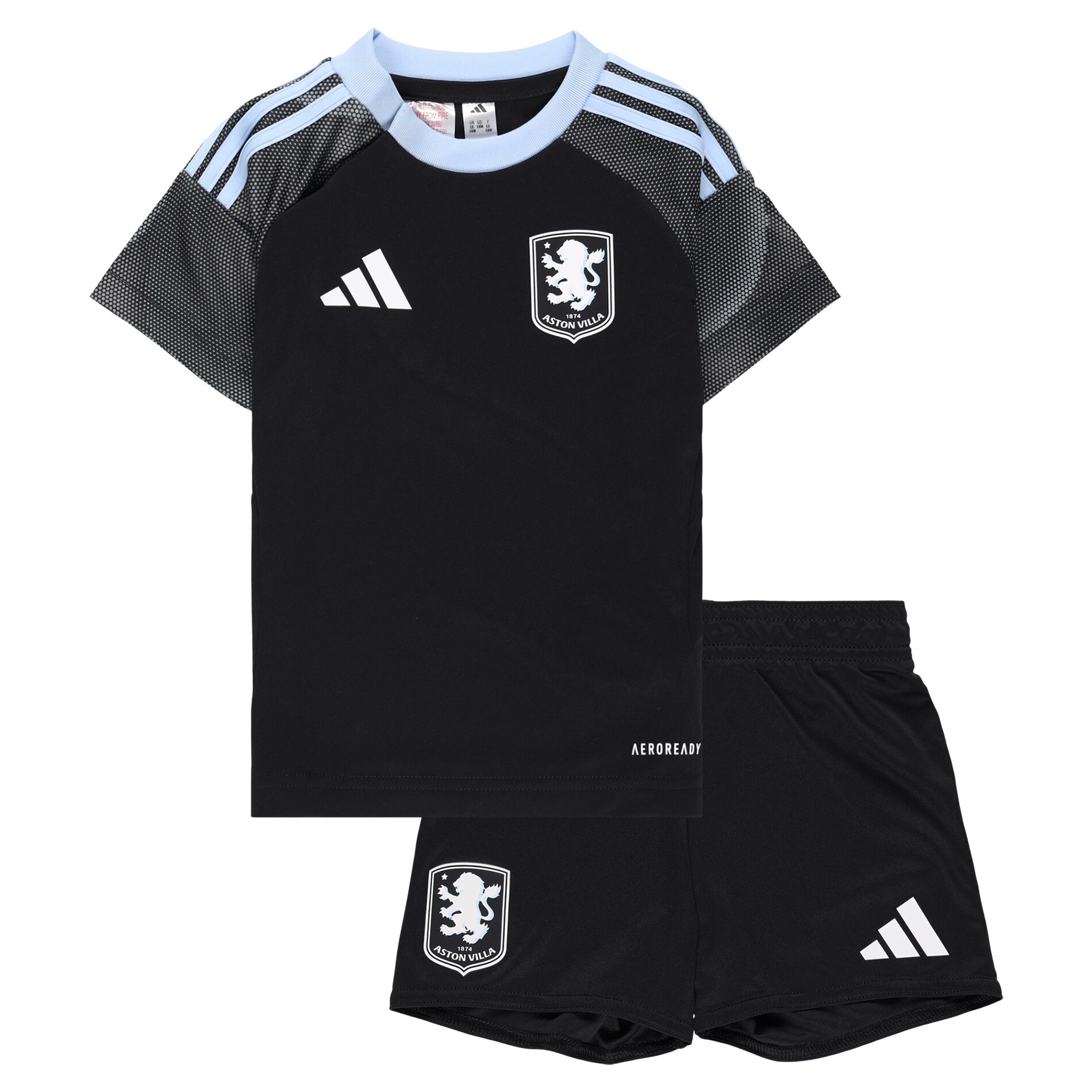 Aston Villa aston villa adidas away baby kit 2025-26 with custom printing Collection | AVFC Jerseys & Fan Gear