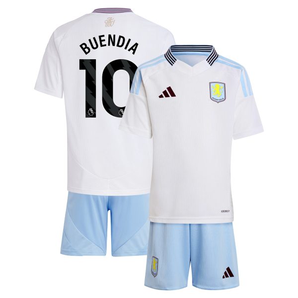 Aston Villa aston villa adidas away mini kit 2024-25 with buendia 10 printing Collection | AVFC Jerseys & Fan Gear