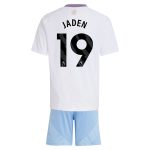 Aston Villa aston villa adidas away mini kit 2024-25 with jaden 19 printing Collection | AVFC Jerseys & Fan Gear