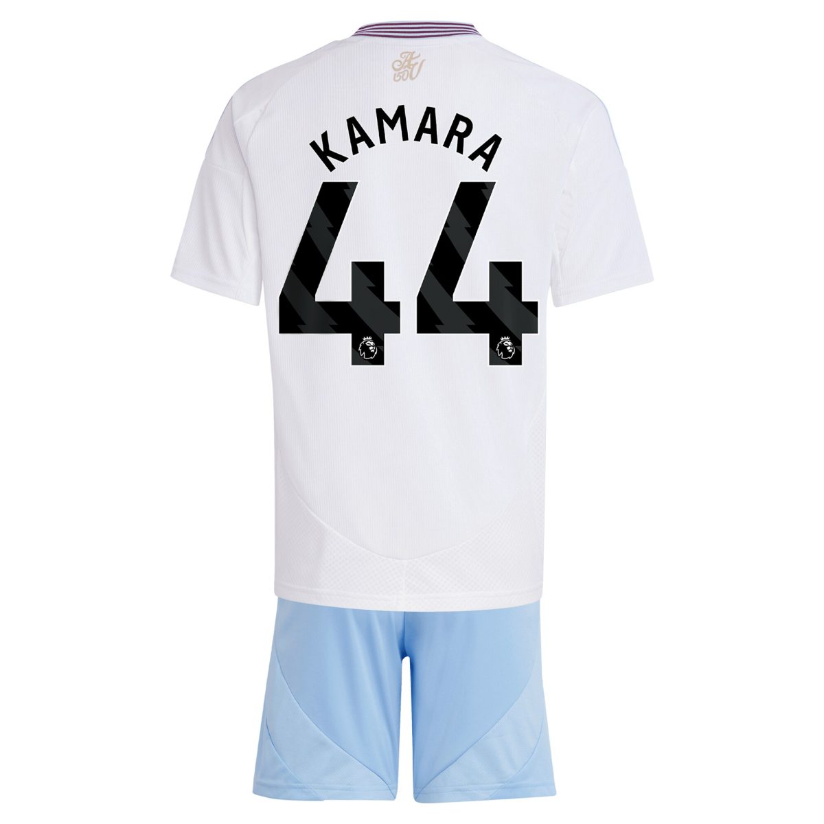 Aston Villa aston villa adidas away mini kit 2024-25 with kamara 44 printing Collection | AVFC Jerseys & Fan Gear