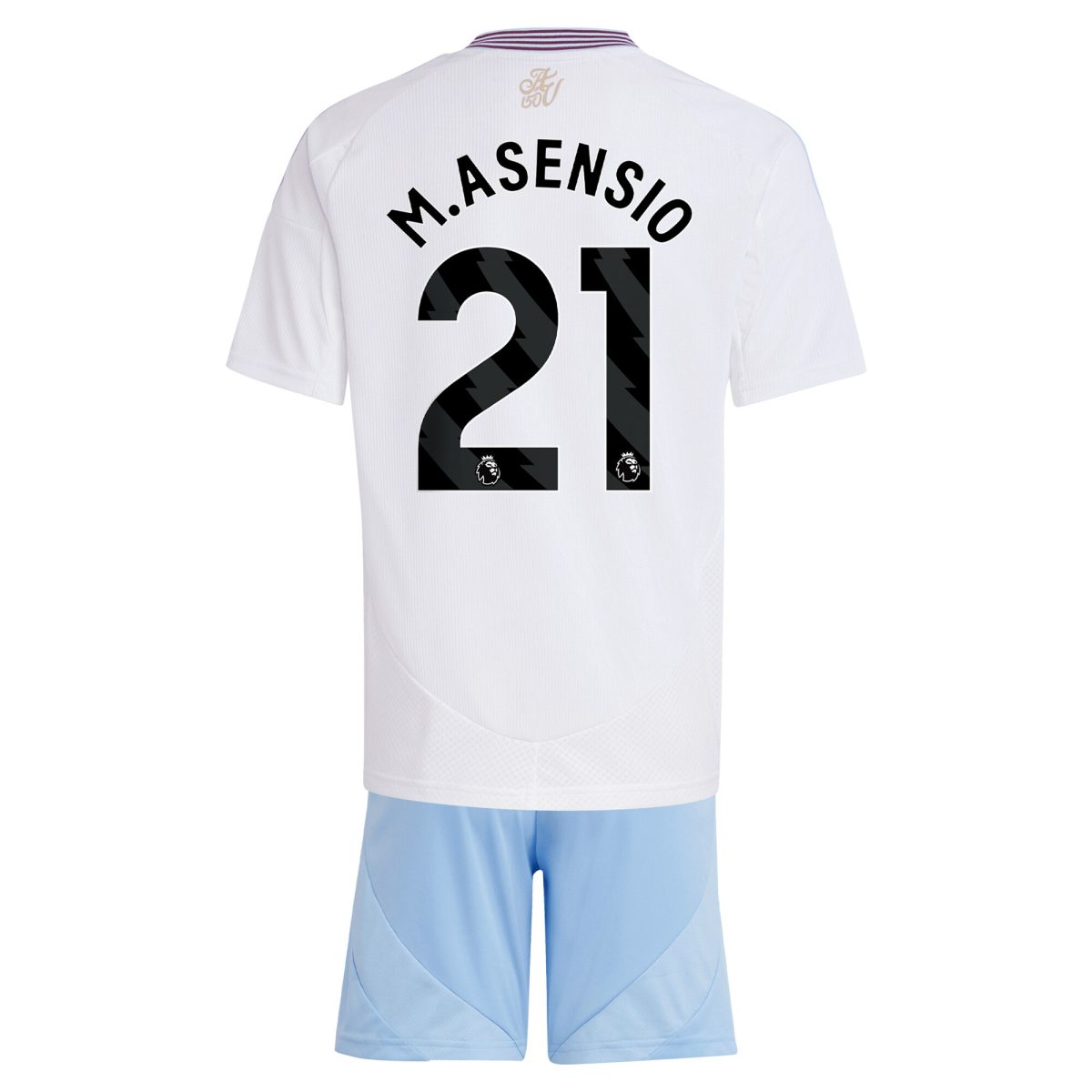 Aston Villa aston villa adidas away mini kit 2024-25 with m.asensio 21 printing Collection | AVFC Jerseys & Fan Gear