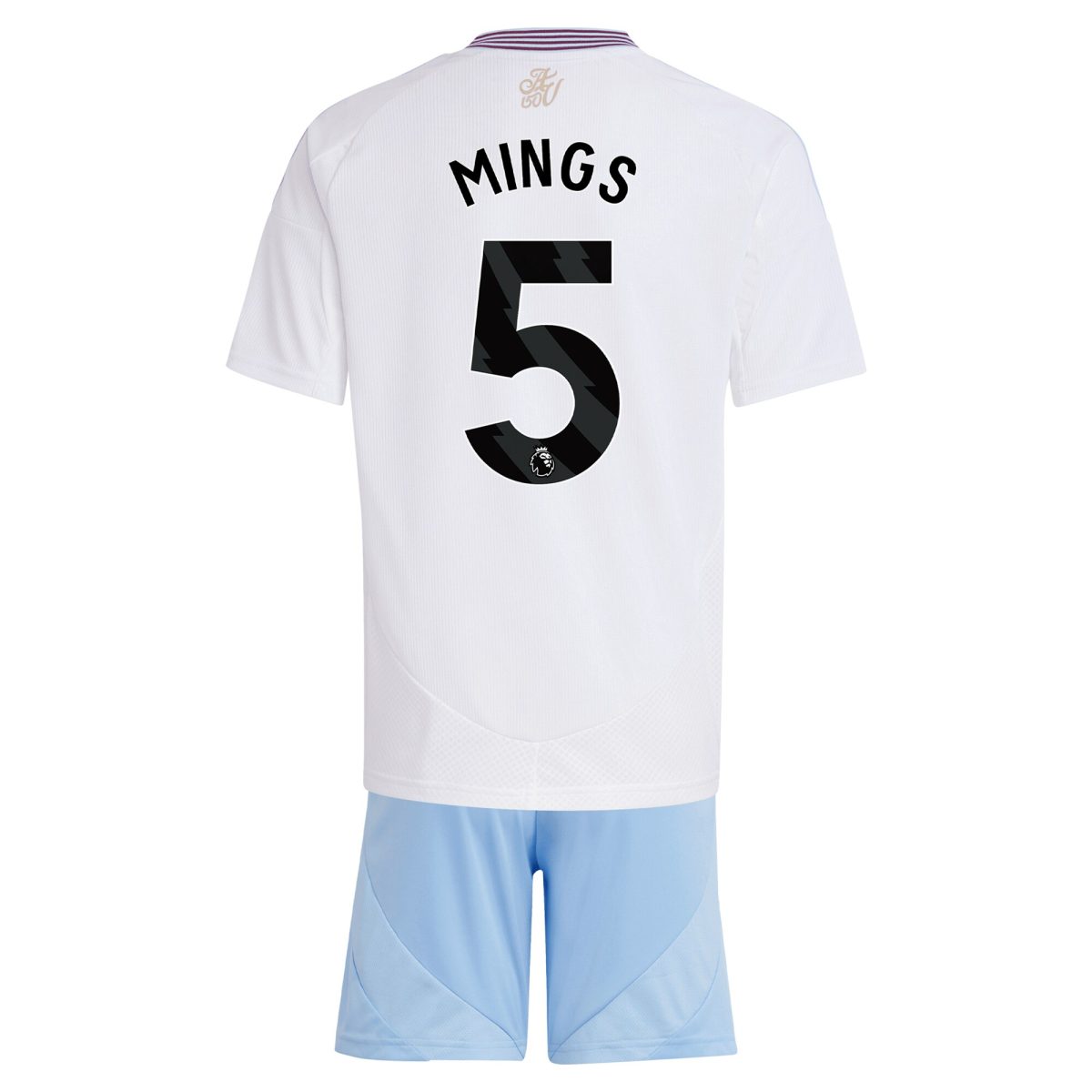 Aston Villa aston villa adidas away mini kit 2024-25 with mings 5 printing Collection | AVFC Jerseys & Fan Gear