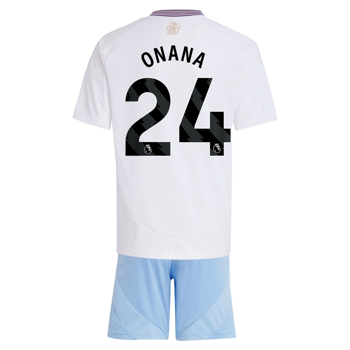 Aston Villa aston villa adidas away mini kit 2024-25 with onana 24 printing Collection | AVFC Jerseys & Fan Gear