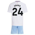 Aston Villa aston villa adidas away mini kit 2024-25 with onana 24 printing Collection | AVFC Jerseys & Fan Gear