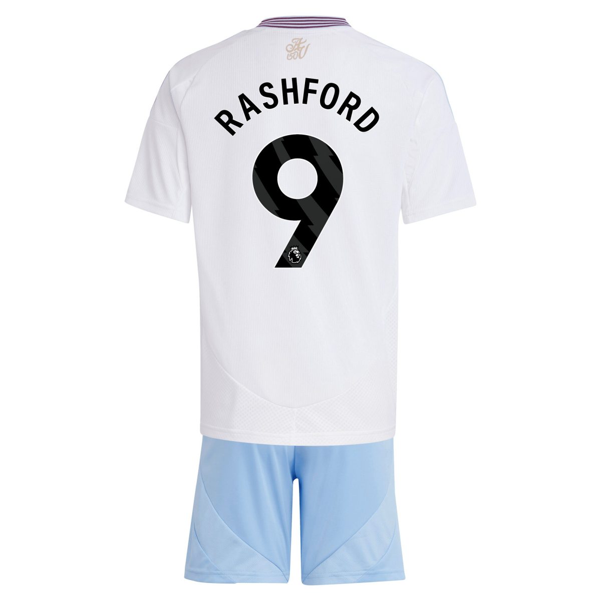 Aston Villa aston villa adidas away mini kit 2024-25 with rashford 9 printing Collection | AVFC Jerseys & Fan Gear