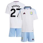Aston Villa aston villa adidas away mini kit 2024-25 with rogers 27 printing Collection | AVFC Jerseys & Fan Gear
