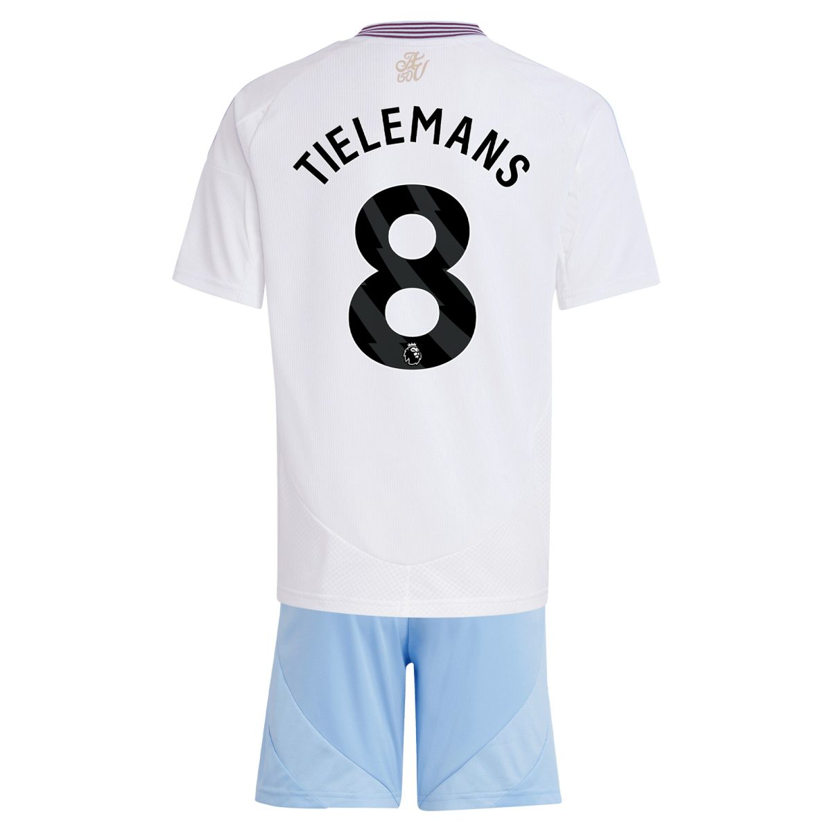 Aston Villa aston villa adidas away mini kit 2024-25 with tielemans 8 printing Collection | AVFC Jerseys & Fan Gear