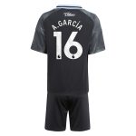 Aston Villa aston villa adidas away mini kit 2025-26 with a.garcía 16 printing Collection | AVFC Jerseys & Fan Gear