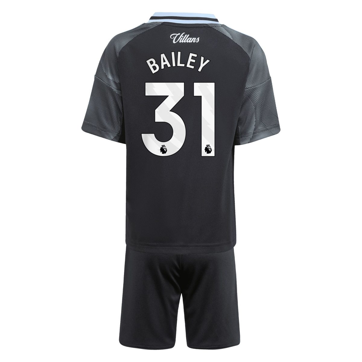 Aston Villa aston villa adidas away mini kit 2025-26 with bailey 31 printing Collection | AVFC Jerseys & Fan Gear
