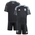 Aston Villa aston villa adidas away mini kit 2025-26 with custom printing Collection | AVFC Jerseys & Fan Gear