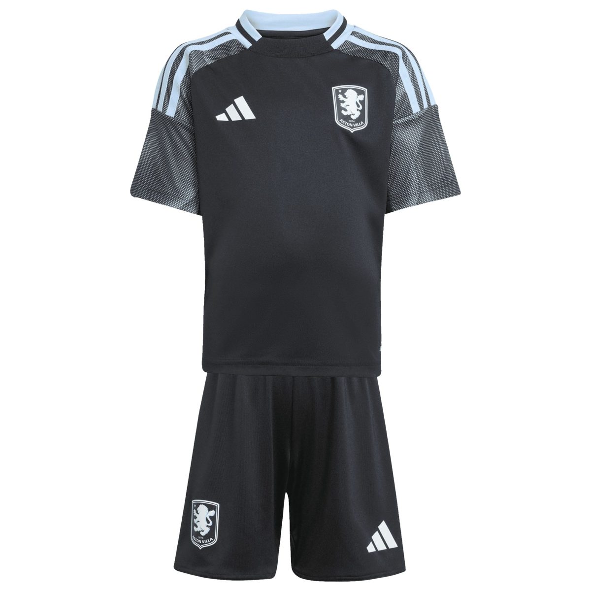 Aston Villa aston villa adidas away mini kit 2025-26 with custom printing Collection | AVFC Jerseys & Fan Gear