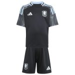 Aston Villa aston villa adidas away mini kit 2025-26 with custom printing Collection | AVFC Jerseys & Fan Gear