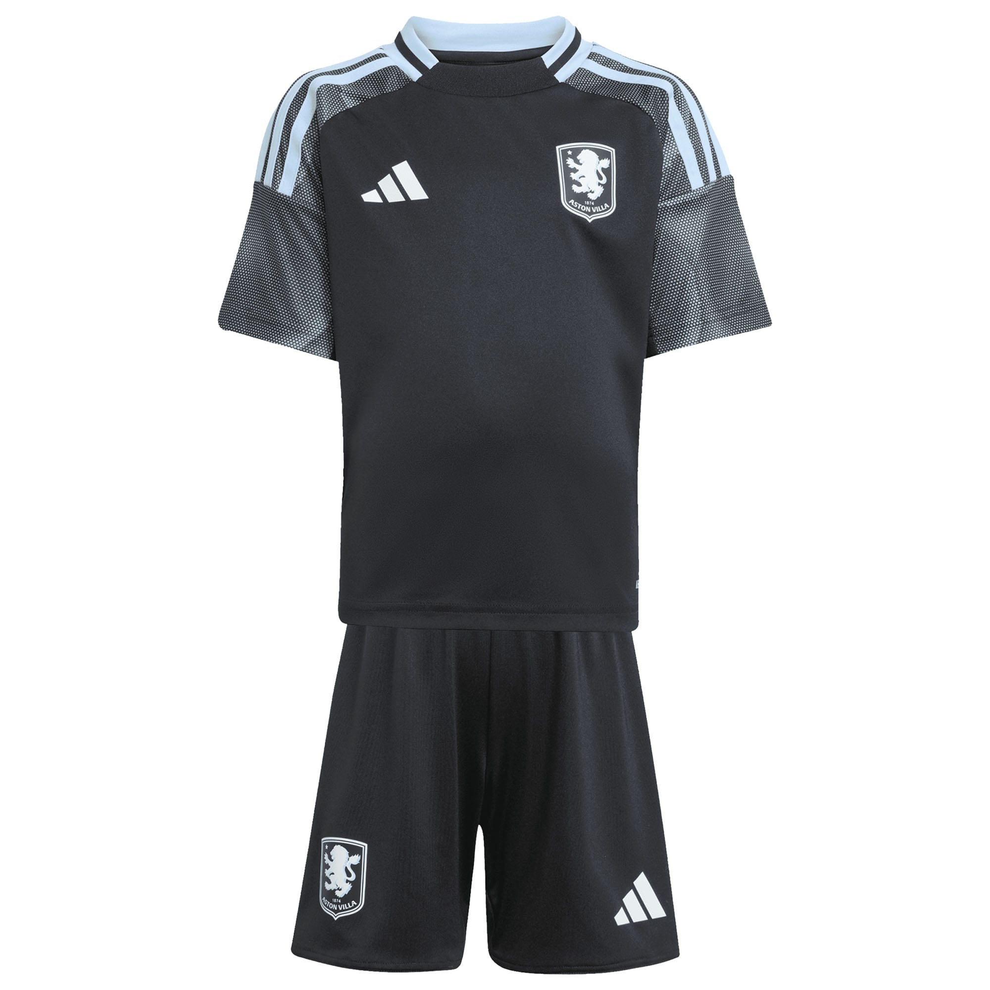 Aston Villa aston villa adidas away mini kit 2025-26 with custom printing Collection | AVFC Jerseys & Fan Gear