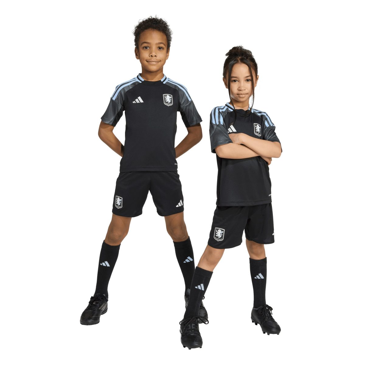 Aston Villa aston villa adidas away mini kit 2025-26 with custom printing Collection | AVFC Jerseys & Fan Gear