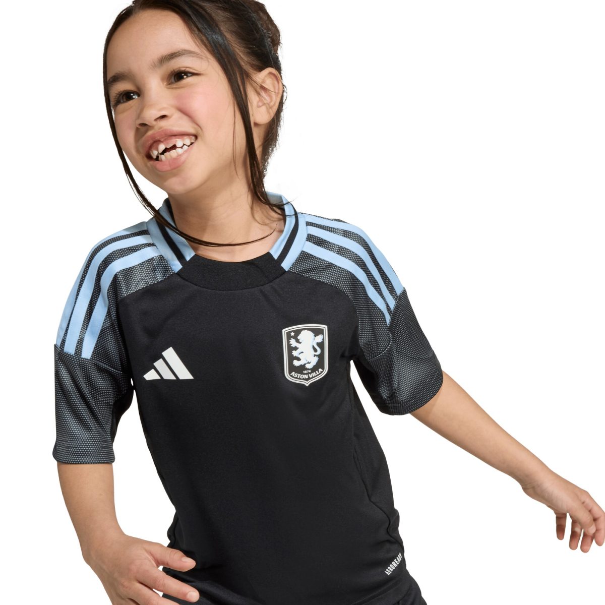 Aston Villa aston villa adidas away mini kit 2025-26 with custom printing Collection | AVFC Jerseys & Fan Gear