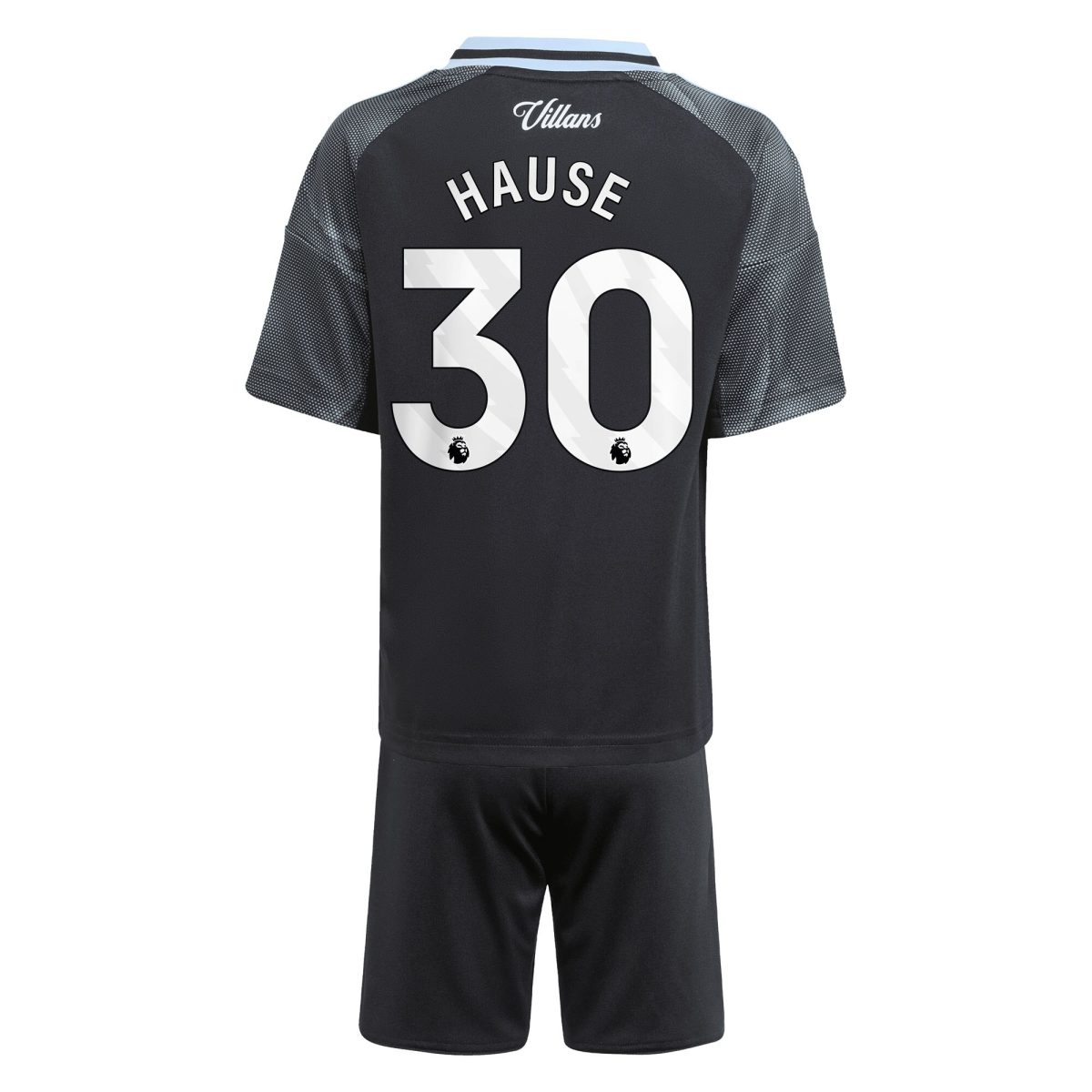 Aston Villa aston villa adidas away mini kit 2025-26 with hause 30 printing Collection | AVFC Jerseys & Fan Gear