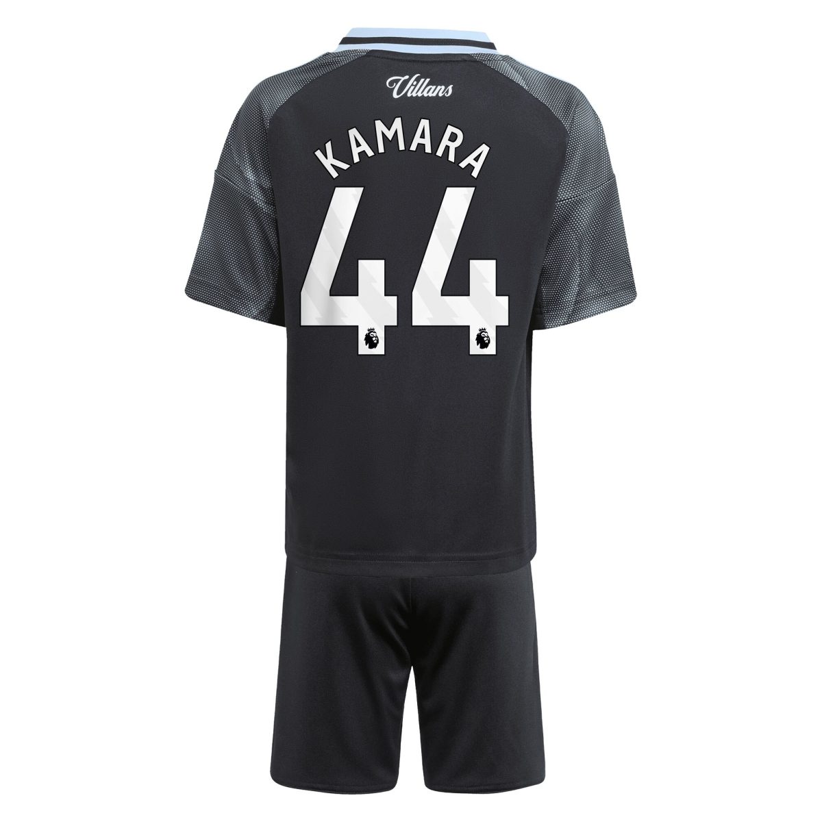 Aston Villa aston villa adidas away mini kit 2025-26 with kamara 44 printing Collection | AVFC Jerseys & Fan Gear