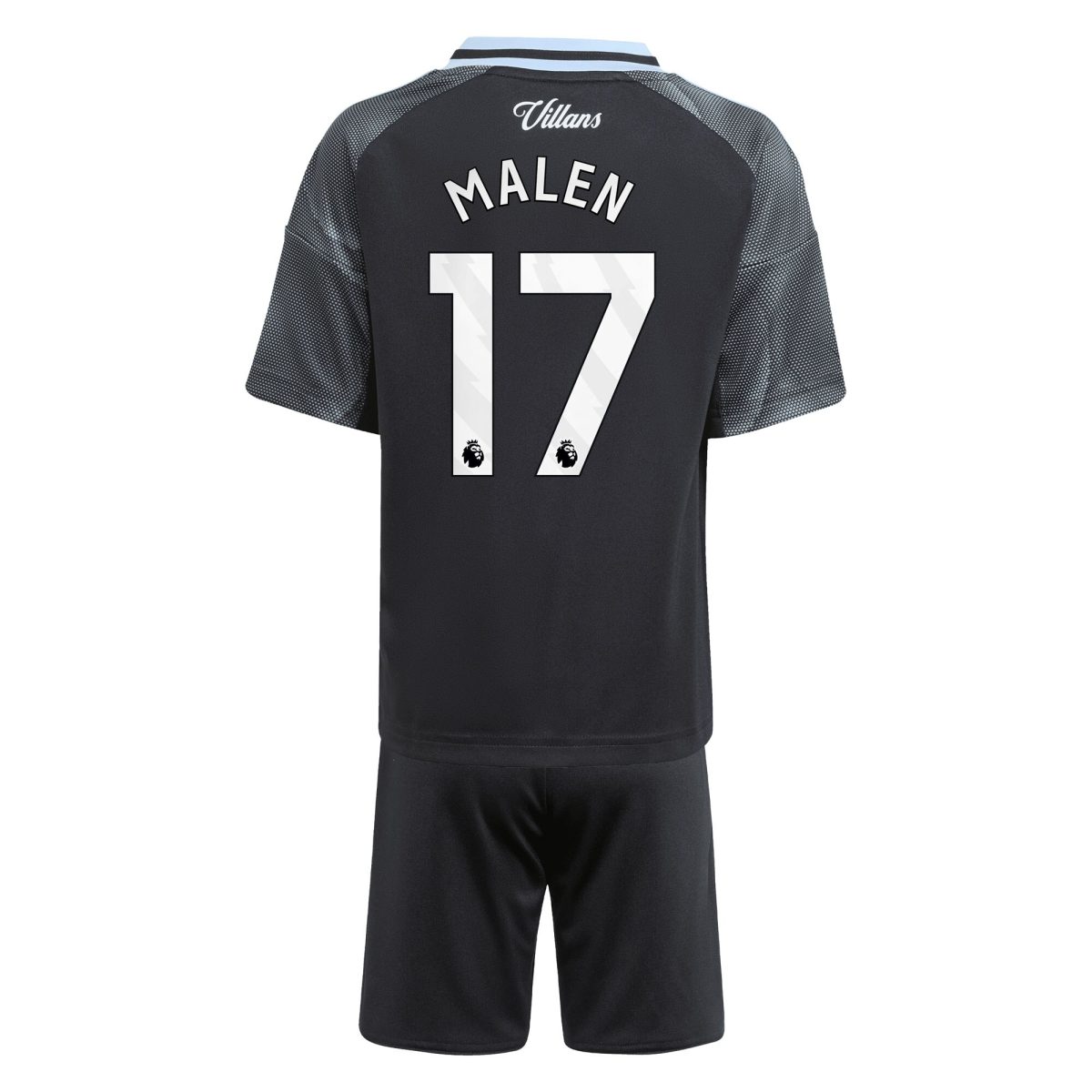 Aston Villa aston villa adidas away mini kit 2025-26 with malen 17 printing Collection | AVFC Jerseys & Fan Gear