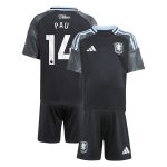 Aston Villa aston villa adidas away mini kit 2025-26 with pau 14 printing Collection | AVFC Jerseys & Fan Gear